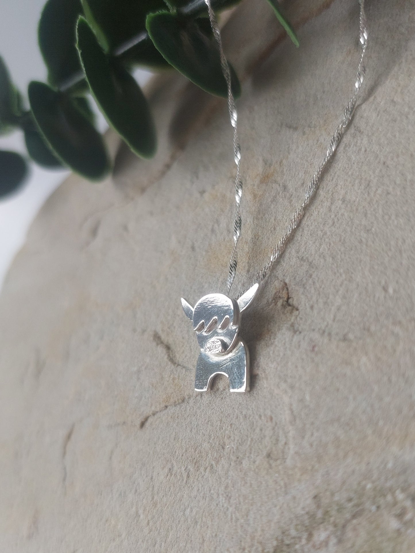 Highland Cow Pendant