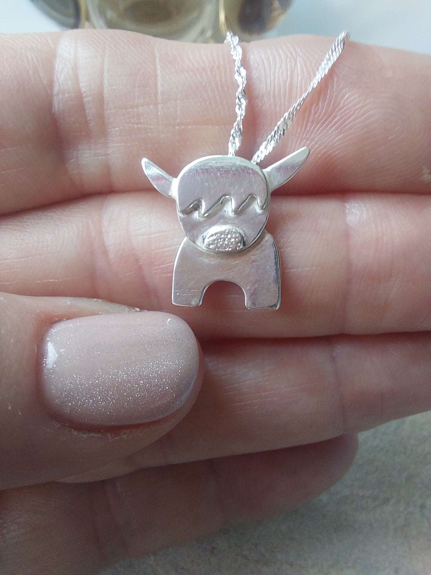 Highland Cow Pendant