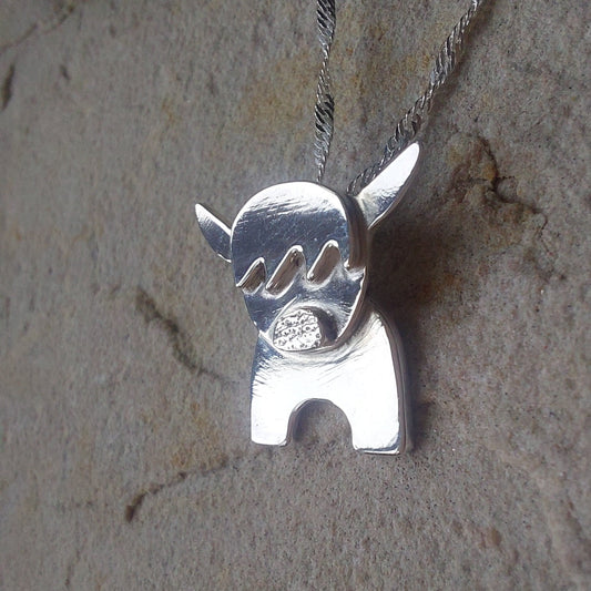 Highland Cow Pendant