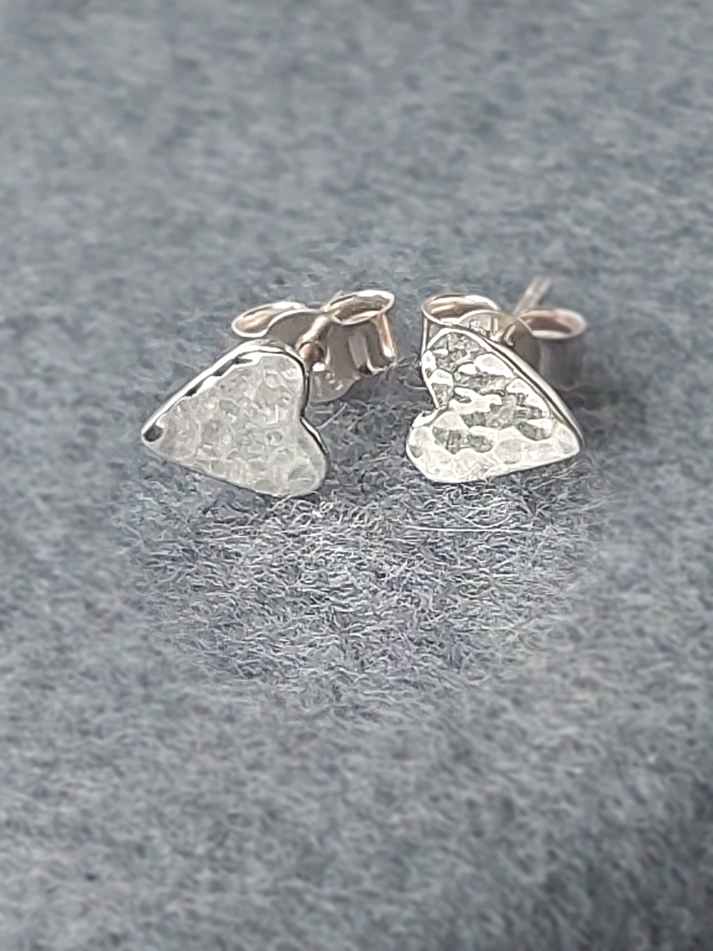 Silver Heart Earrings