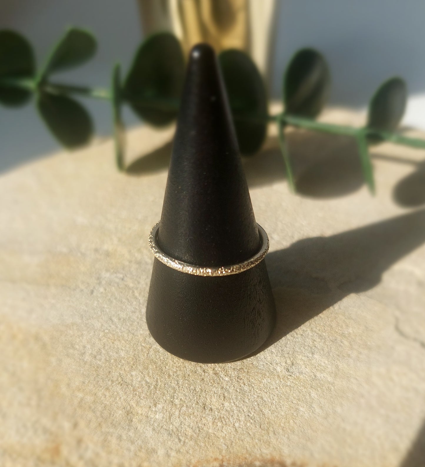 Delicate Silver Band/Stacker Ring.