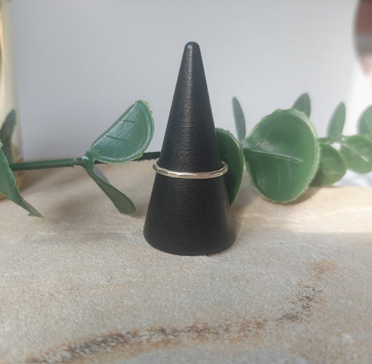 Delicate Silver Band/Stacker Ring.