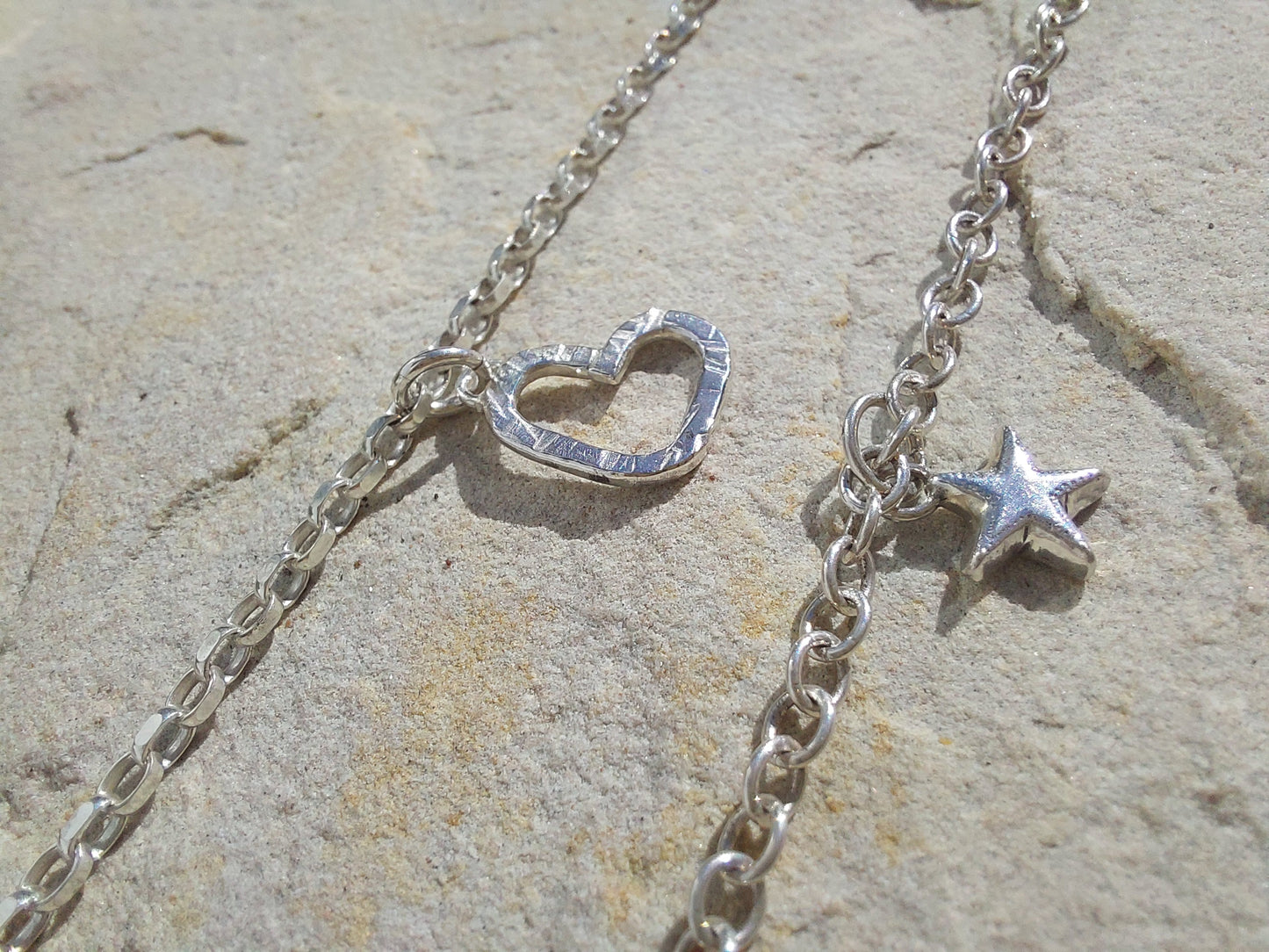Sterling Silver Single Charm Bracelet