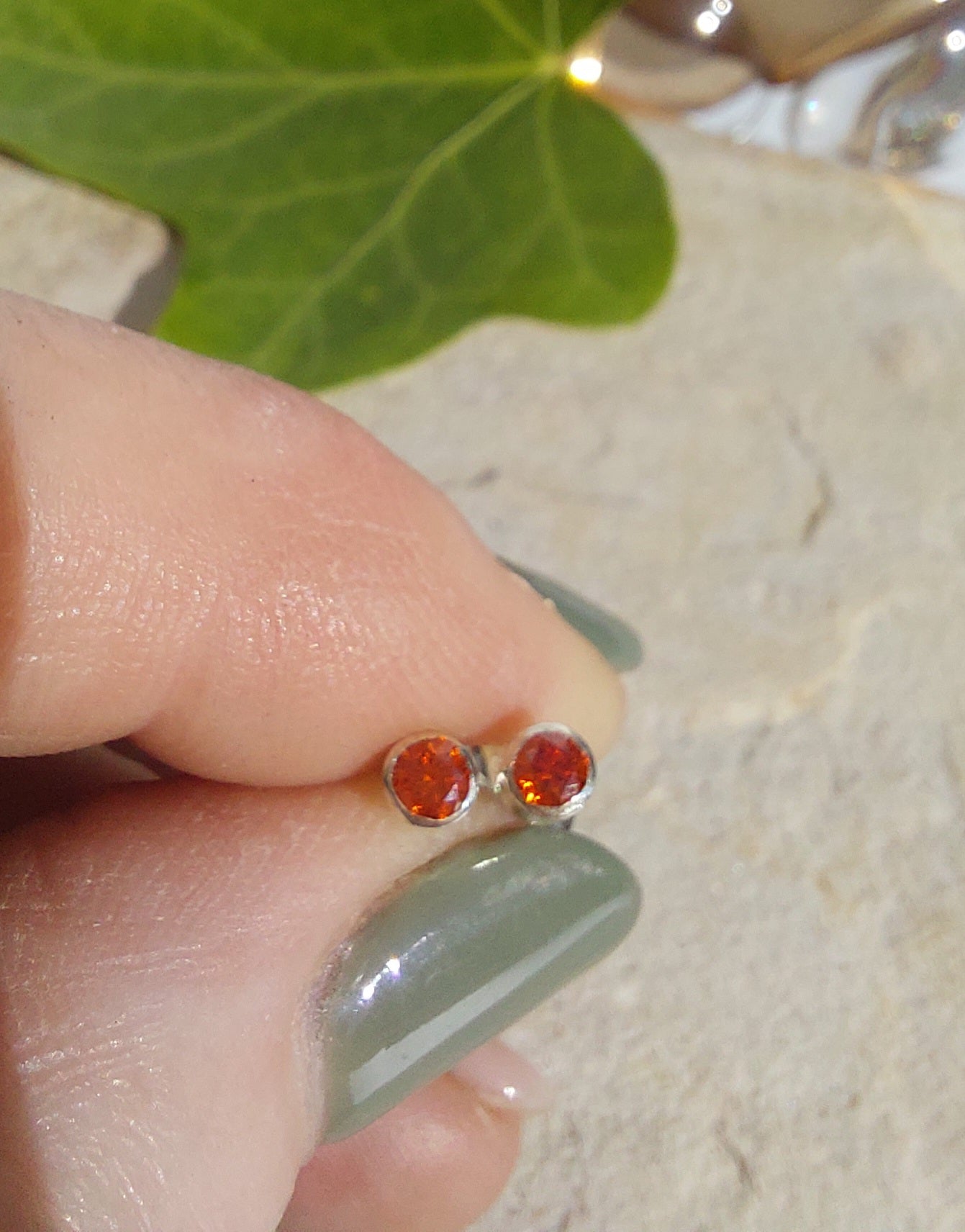Small Sparkly Stud Earrings